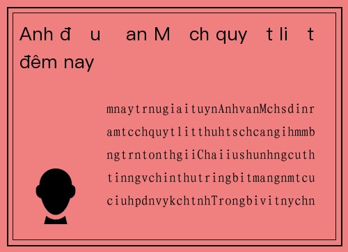 Anh đấu Đan Mạch quyết liệt đêm nay
