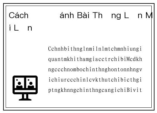 Cách Để Đánh Bài Thắng Lớn Mỗi Lần
