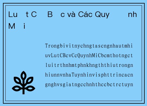 Luật Cờ Bạc và Các Quy Định Mới