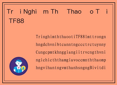 Trải Nghiệm Thể Thao Ảo Tại TF88