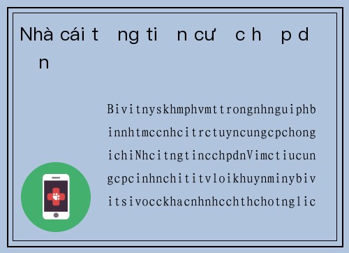 Nhà cái tặng tiền cược hấp dẫn