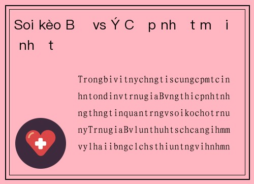 Soi kèo Bỉ vs Ý Cập nhật mới nhất