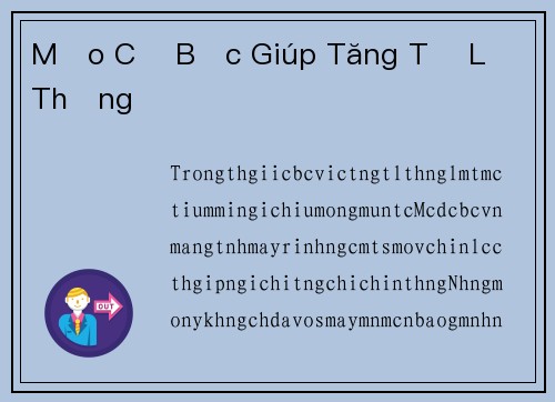 Mẹo Cờ Bạc Giúp Tăng Tỷ Lệ Thắng