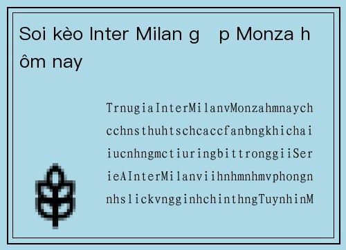 Soi kèo Inter Milan gặp Monza hôm nay