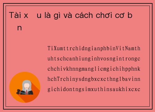 Tài xỉu là gì và cách chơi cơ bản