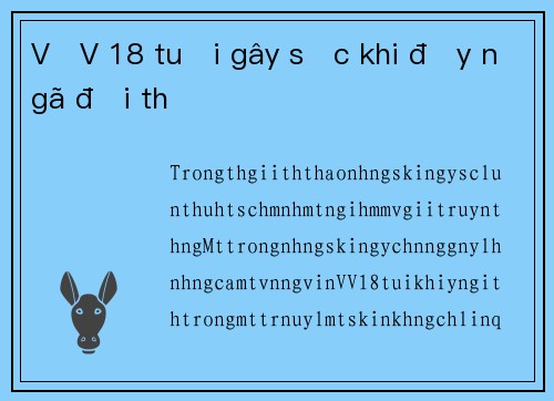 VĐV 18 tuổi gây sốc khi đẩy ngã đối thủ