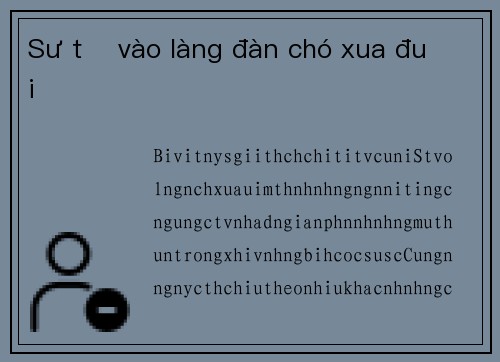 Sư tử vào làng đàn chó xua đuổi