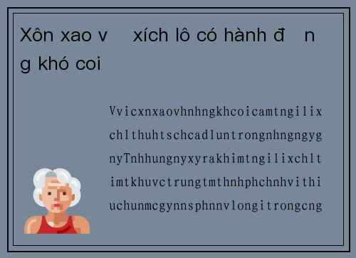 Xôn xao vụ xích lô có hành động khó coi